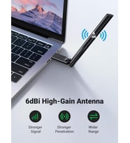 AC650 5GHz / 2.4GHz Dual Band USB 2.0 Wi-Fi Adaptör