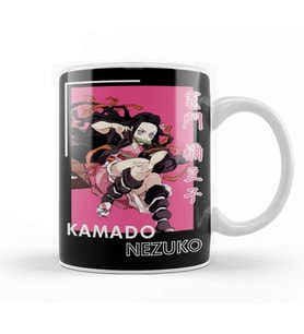 Demon Slayer Kamado Nezuko Kupa Bardak Porselen