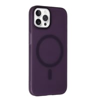 Northcity iPhone 15 Pro Max ile Uyumlu Tuna PC Slim MagSafe Kılıf - Derin Mor
