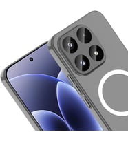 Xiaomi Mi 17T ile Uyumlu Kılıfı İnce Şeffaf Kamera Lens Korumalı M-Safe Şarj Özellikli Sert Silikon Kap London Renksiz