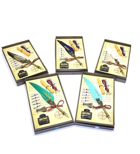 Divit  Kalemli Özel Tasarım Konspet Hediyelik Set (Siyah)