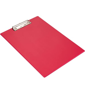 SEKRETERLİK KAPAKSIZ A5 KÜÇÜK BOY PVC 17,5X24 CM A5 SEKRETER TABLASI KAPAKSIZ - KIRMIZI