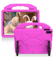 Ally IPAD 7.10.2 PRO 10.5 Kilif Eva Çocuk Shockproof Standli Tasinabilir (Pembe)
