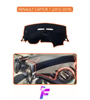 RENAULT CAPTUR 1 (2013-2019) Uyumlu Torpido Örtüsü Yansıma Önleyici Koruma Hızlı Montaj J46