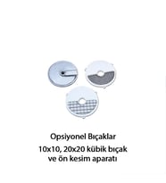 Bosfor Sebze Doğrama Makinesi Kübik Doğrama Ön Kesici Bıçak