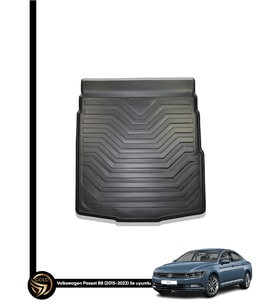 Gold Volkswagen Passat B8 Sedan 2014 ve Sonrası Araca Özel Bagaj Havuzu A+PLUS