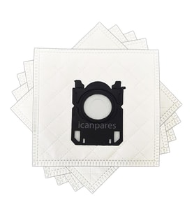 Philips İle Uyumlu FC 8450 - 8459 Power Life Elektrikli Süpürge Toz Torbası 5 Adet