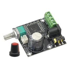 PAM8610 XH-M12012V 2x15W Mini Çift Kanallı Dijital Amplifikatör Kartı