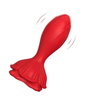 PRIME TOYS Rose Kablosuz Kumandalı Titreşimli  Plug Vibratör
