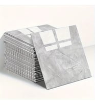 Mermer Desen Duvar Sticker Gri 30 x 30 Cm 1 Adet