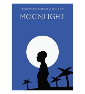 Moonlight Ist Tablo Ahşap Poster Dekoratif