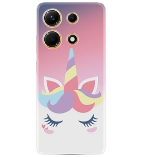 Infınix Note 30 Kılıf Silikon Desen Özel Seri Sweety Unicorn 1737