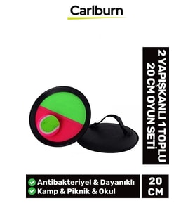 Premium Yumuşak Cash Ball 2 Yapışkanlı 1 Toplu 20 Cm Oyun Seti