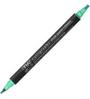 Zig Calligraphy Chalk Pastel Çift Uçlu Kaligrafi Kalemi PASTEL YEŞİL 