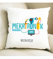 Kişiye Özel Mekatronik Mühendislerine Özel Yastık