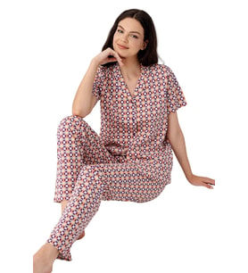 Mulvxbrf Brf02 Gömlek Pijama Takım Kadın Ar3562 (Mulvix)