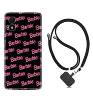 TCL 303 Kılıf Resimli Boyun Askılı İpli Desenli Silikon Barbie 1404