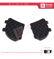 Mercedes E W210 E320 E430 E55 AMG 1999-2003 için Ön Tampon Alt Izgara Kapağı Sağ Sol A2108850253 153