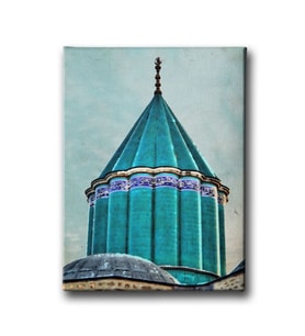Mevlana Türbesi Yeşil Kubbe Tablo MEVD117