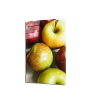 Miyrem Glasses Collection -A1^#  Meyveler Cam Tablo (Çok Renkli)