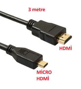 Hdmi To Micro Hdmi Kablo 3 metre