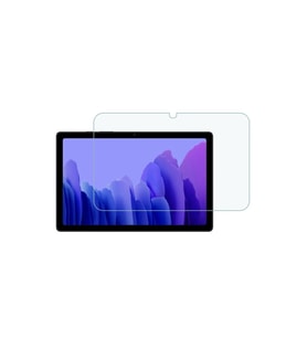 Samsung Galaxy Tab A7 Sm-t500 10.4 Inç Uyumlu Kılıf Dostu Cam Ekran Koruyucu - Şeffaf