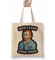 Van Gogh Don't Even Gogh There Bez Çanta Uzun Saplı