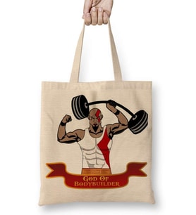 God Of Bodybuilder Bez Çanta Uzun Saplı