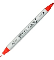 Zig Clean Color f Çift Uçlu Kalem 020 Red 