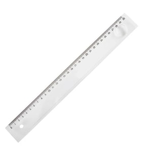 Yıldızlar Cetvel Plastik 30Cm Mercekli - 2 adet