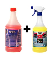 Ağır Yağ Sökücü 1 Litre & Motor Jant Döşeme Temizleyici 1 Lt