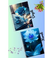 Büyülü tasarımlar defter seti 2 adet A4 boyutu 21*30 çizgili + kareli 60 syf