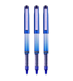 Uni-ball Eye Needle 0.5 İğne Uçlu Kalem 3'lü Mavi 