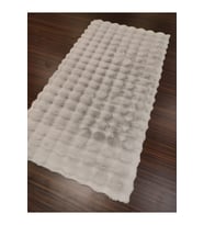 EVALİFE TOSCANA TSC01 GRİ TAVŞAN TÜYÜ POST HALI 80X150 CM
