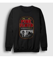 Presmono Unisex Siyah Atom Heart Mother Pink Floyd Sweatshirt 76067tt