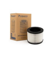 PURMED Pure Compact Hava Temizleme Cihazı Uyumlu Hepa + Karbon Filtre