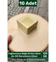 #bitkiselsabun %100 Doğal Güzel Kokulu El Yüz Saç Vücut Orijinal Bitkisel Defne Sabun 120g - 10 Adet