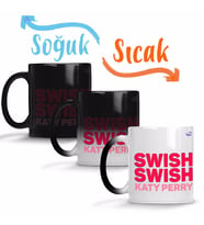 Swish Swish Sihirli Kupa Bardak Porselen