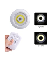 Uzaktan Kumandalı Yapışkanlı 3’lü Led Spot Lamba (5343)