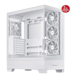 ASUS A31 PLUS TG ARGB GAMING MID-TOWER PC KASASI BEYAZ