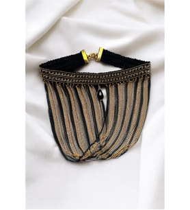 GOTİK PUNK ZİNCİR SALLANTILI TASMA CHOKER KOLYE