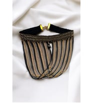 GOTİK PUNK ZİNCİR SALLANTILI TASMA CHOKER KOLYE