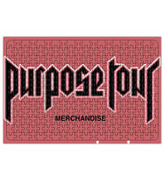 Justin Bieber Purpose Tour Puzzle 240 Parça Yapboz