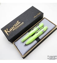 Kaweco Kalem Seti Frosted Limon  Roller Kalem + 07 Versatil Kalem Set  İsme Özel Kalem