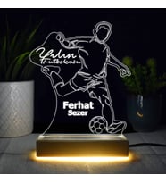 Futbolculara Özel 3d Led Lamba