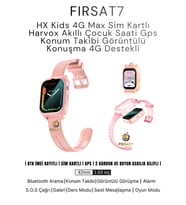 Çocuklar için 4G Akıllı Saat, GPS Takip, Görüntülü Konuşma ve Güvenli Bağlantı