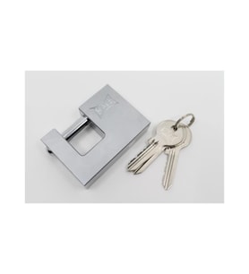 Kale KD001/50-160 60 mm prinç kayar milli pimli saten asma kilit