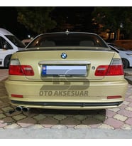 Bmw E46 1998-2005 Bagaj Üstü Slim Spoiler Piano Black Parlak Siyah