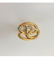 Swarovski Taşlı Tekli Altın