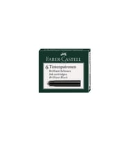 Faber-Castell Dolma Kalem Kartuş Siyah 6'lı